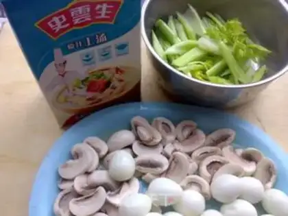 Make Mushroom quail egg step 3