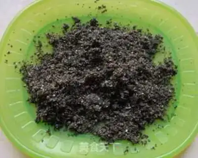 Make Black sesame ricin cake step 0