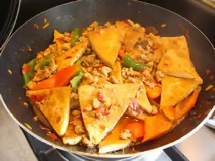 Make Homemade tofu step 16