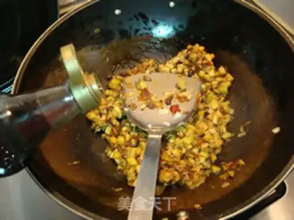 Make Red oil and rice step 6