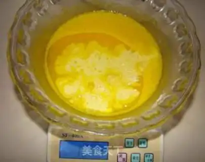 Make Black sesame ricin cake step 3