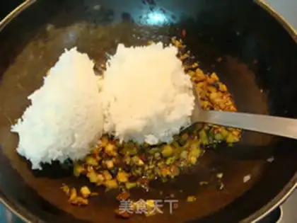 Make Red oil and rice step 7
