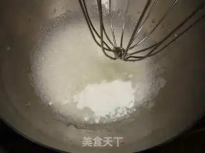 Make Black sesame ricin cake step 7