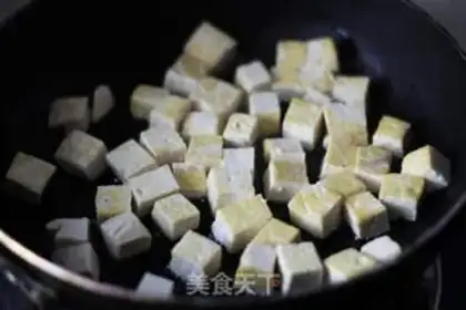 Make Garlic tofu step 4