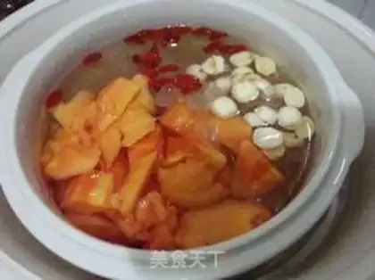 Make The papaya stew step 4