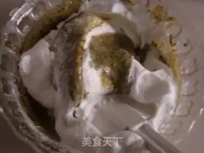 Make Black sesame ricin cake step 10