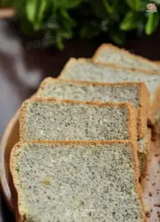 Make Black sesame ricin cake step 15