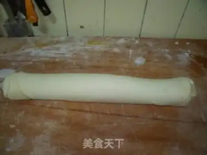 Make Curry rolls step 4