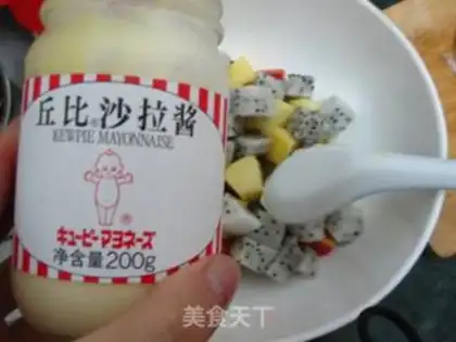Make Shell fruit salad step 2