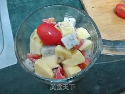 Make Shell fruit salad step 4