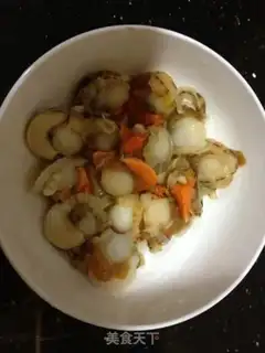 Make Garlic fan scallops step 0