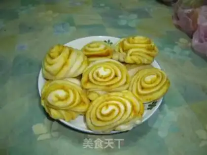 Make Curry rolls step 7