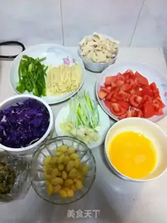 Make Pygmy tomato fried eggs step 0