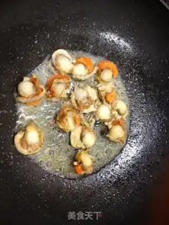 Make Garlic fan scallops step 2