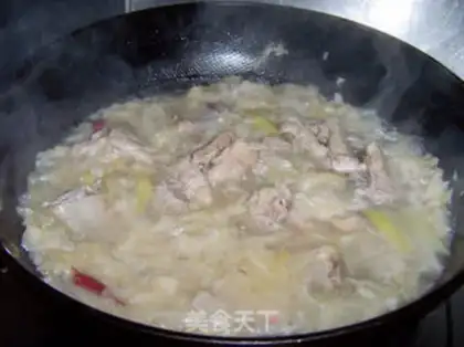Make Sour stew ribs step 12