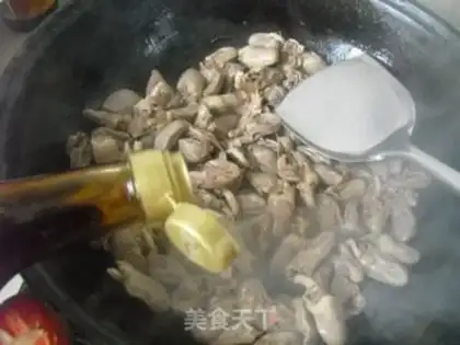 Make Hot chicken heart step 4