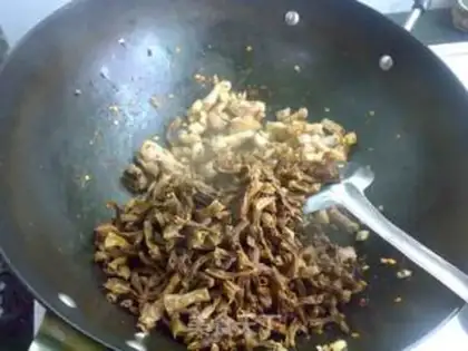 Make Bean bean bean is made of meat step 4