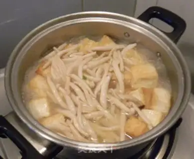 Make Tofu with soup step 5