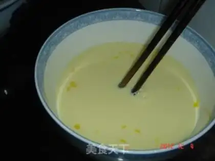 Make Sesame waffles step 1