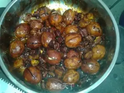 Make Red roast eggs step 5