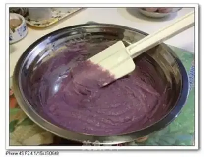 Make Potato mousse cake step 2