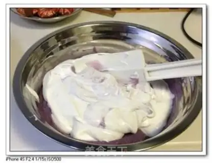 Make Potato mousse cake step 6