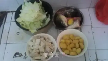 Make Potato cabbage fish step 0