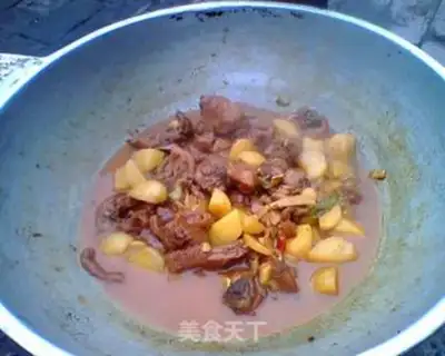 Make Xinjiang chicken step 2
