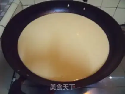 Make Peanut and wheat pancakes step 1