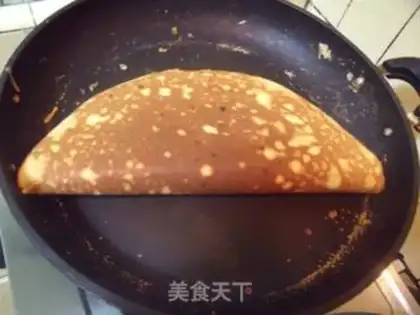 Make Peanut and wheat pancakes step 2