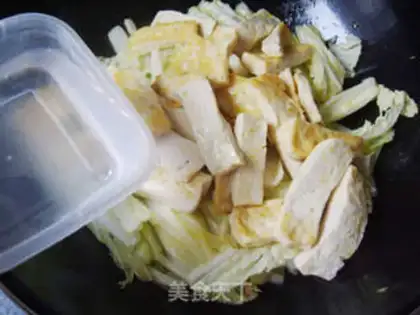 Make The cabbage tofu step 8