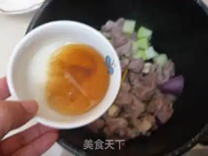 Make The lamb burns radish step 4