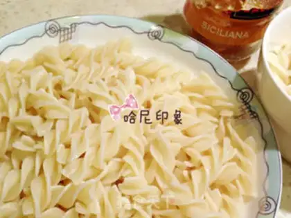 Make Screw pasta step 2