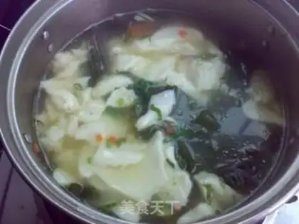 Make Spiral algae soup step 5