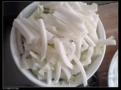 Make Bean tofu step 1