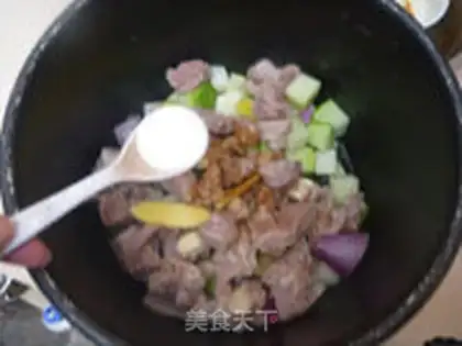 Make The lamb burns radish step 8
