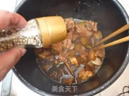 Make The lamb burns radish step 11