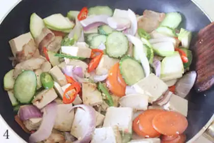 Make Korean shrimp soup step 3