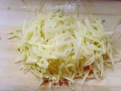 Make Potato poach step 1