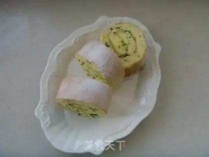 Make Cadass spinach roll step 19