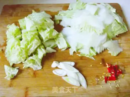 Make Jealousy cabbage step 1