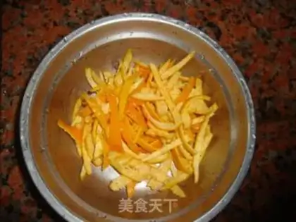 Make Homemade orange sugar step 1