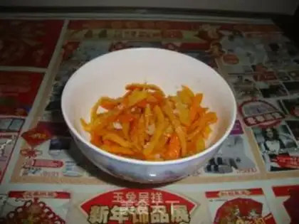 Make Homemade orange sugar step 4