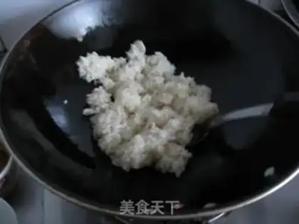 Make Egg fried rice step 2