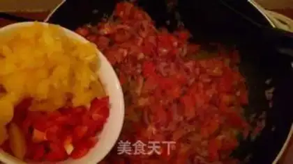 Make Delicious pizza seafood step 11