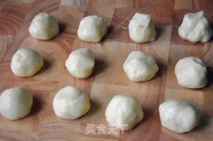 Make Hong Kong wife cake step 9