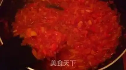 Make Delicious pizza seafood step 13
