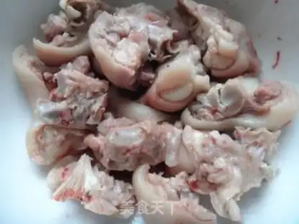 Make Skinny feet step 2