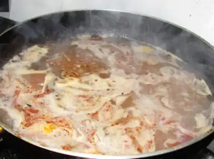 Make Spicy on the soup pot step 5