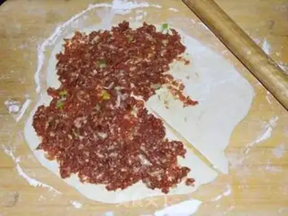 Make Old Beijing meatloaf step 2